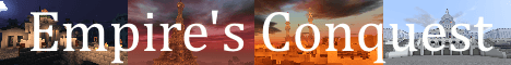 Empires Conquest banner Empires Conquest Minecraft server banner