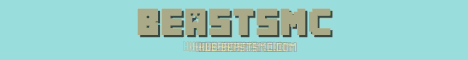 BeastsMC banner BeastsMC Minecraft server banner