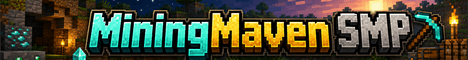 MiningMaven SMP banner MiningMaven SMP Minecraft server banner