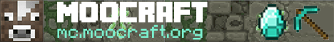 MooCraft banner MooCraft Minecraft server banner