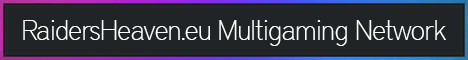 RaidersHeaven Multigaming Netzwerk banner RaidersHeaven Multigaming Netzwerk Minecraft server banner