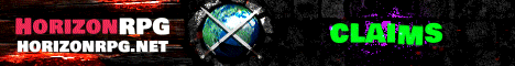 Horizon RPG banner Horizon RPG Minecraft server banner