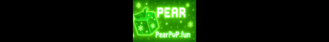 PearPvP banner PearPvP Minecraft server banner