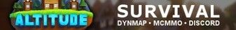Altitude Community banner Altitude Community Minecraft server banner