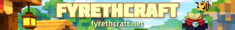 FyrethCraft banner FyrethCraft Minecraft server banner