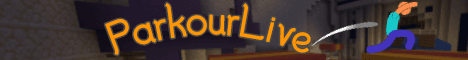 ParkourLive banner ParkourLive Minecraft server banner