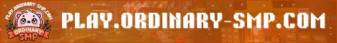 Ordinary SMP banner Ordinary SMP Minecraft server banner