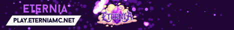 Eternia banner Eternia Minecraft server banner