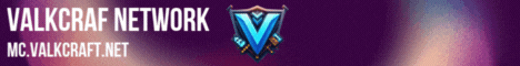 Valkcraft Network banner Valkcraft Network Minecraft server banner