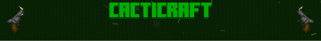 CactiCraft banner CactiCraft Minecraft server banner