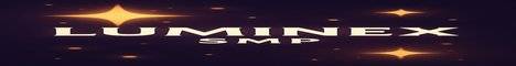 Luminex banner Luminex Minecraft server banner