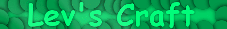 Levs Craft banner Levs Craft Minecraft server banner