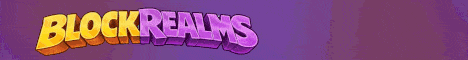 BlockRealms banner BlockRealms Minecraft server banner