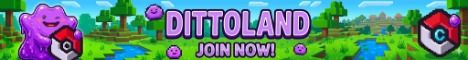 Dittoland Cobblemon banner Dittoland Cobblemon Minecraft server banner