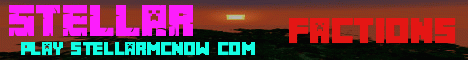 Steller MC banner Steller MC Minecraft server banner