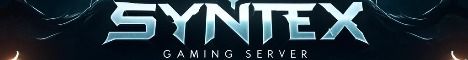 Syntex Gaming To The Sky banner Syntex Gaming To The Sky Minecraft server banner
