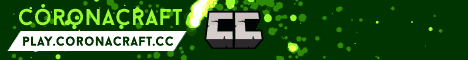 CoronaCraft banner CoronaCraft Minecraft server banner