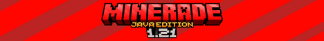 MineRade banner MineRade Minecraft server banner