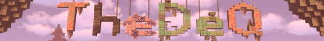TheDeQ banner TheDeQ Minecraft server banner