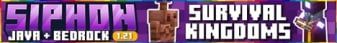 SiphonMC banner SiphonMC Minecraft server banner