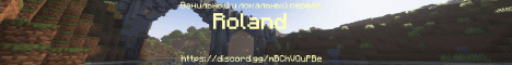 Roland banner Roland Minecraft server banner