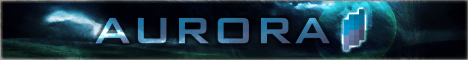 Aurora Gaming banner Aurora Gaming Minecraft server banner