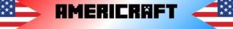 Americraft banner Americraft Minecraft server banner