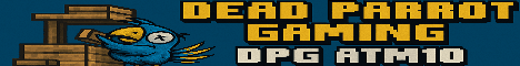 DeadParrot Gaming banner DeadParrot Gaming Minecraft server banner