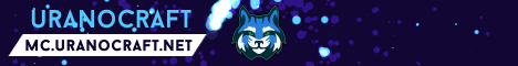UranoCraft Network banner UranoCraft Network Minecraft server banner
