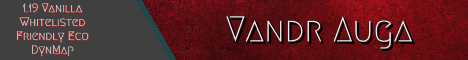 Vandr auga banner Vandr auga Minecraft server banner