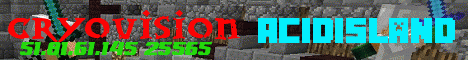 CryoVision banner CryoVision Minecraft server banner