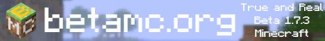 BetaMC banner BetaMC Minecraft server banner