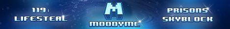 MoodyMC banner MoodyMC Minecraft server banner