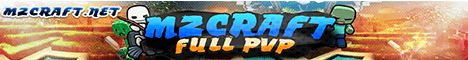 MzCraft banner MzCraft Minecraft server banner