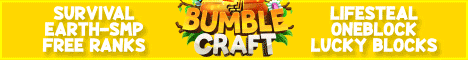 BumbleCraft banner BumbleCraft Minecraft server banner