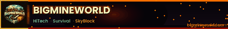 HiTech banner HiTech Minecraft server banner
