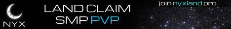 NYX LAND banner NYX LAND Minecraft server banner