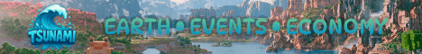 TsunamiMC banner TsunamiMC Minecraft server banner