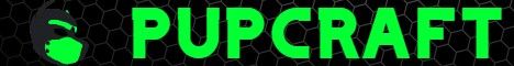 pupcraft banner pupcraft Minecraft server banner