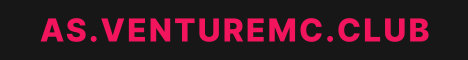VentureMC banner VentureMC Minecraft server banner