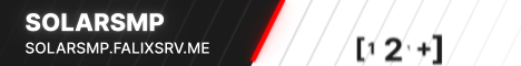 SolarSMP banner SolarSMP Minecraft server banner