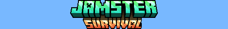 Jamster Survival banner Jamster Survival Minecraft server banner