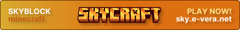 SkyCraft banner SkyCraft Minecraft server banner