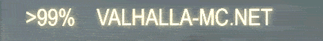 Server Valhalla banner Server Valhalla Minecraft server banner