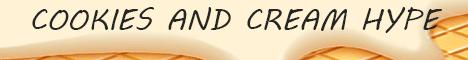 Cookies And Cream Hype banner Cookies And Cream Hype Minecraft server banner
