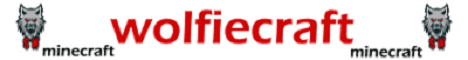 wolfiecraft banner wolfiecraft Minecraft server banner