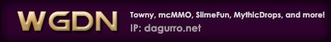 WGDN Towny banner WGDN Towny Minecraft server banner