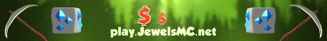 JewelsMC banner JewelsMC Minecraft server banner