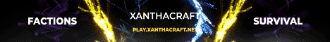 XanthaCraft banner XanthaCraft Minecraft server banner