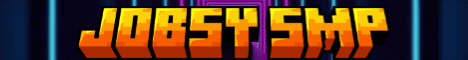 Jobsy SMP banner Jobsy SMP Minecraft server banner